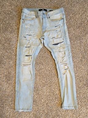 JORDAN CRAIG Sean Fit Slim Taper Jeans